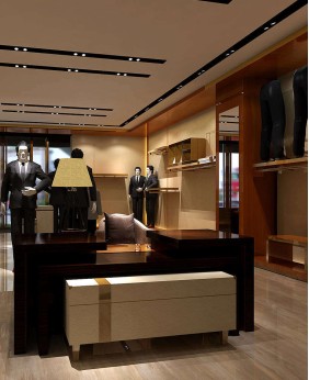 Retail Modern Retail Men Suit Clothing Display