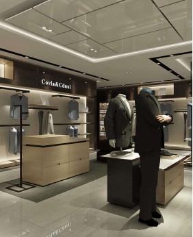 Retail Modern Retail Clothing Display Stand