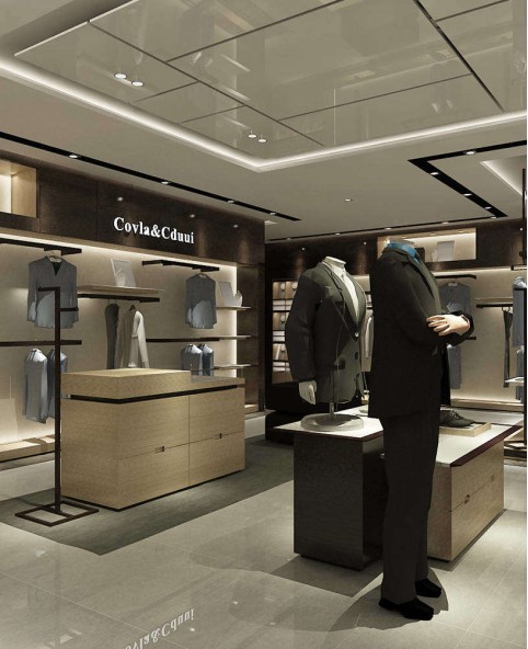 Retail Modern Retail Clothing Display Stand