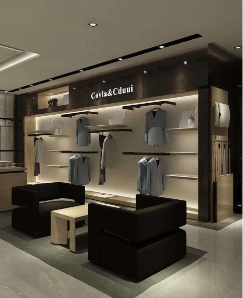 Retail Modern Retail Clothing Display Stand