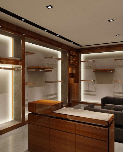 Retail Modern Retail Clothing Store Display Racks