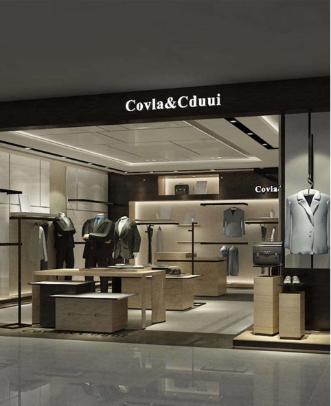 Retail Modern Retail Clothing Display Stand