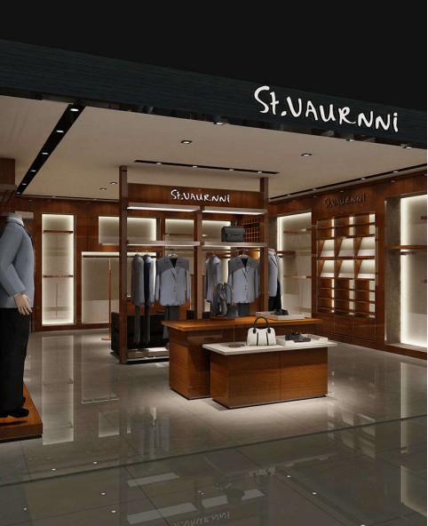 Retail Modern Retail Clothing Store Display Racks