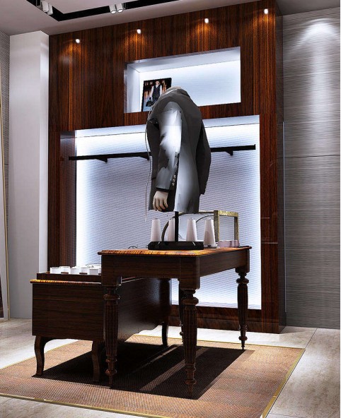 Retail Modern Retail Clothing Display Rack