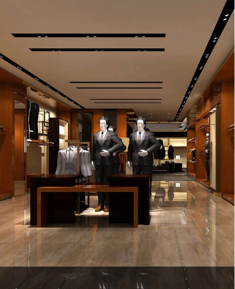 High End Retail High End Clothing Rack Display Furniture