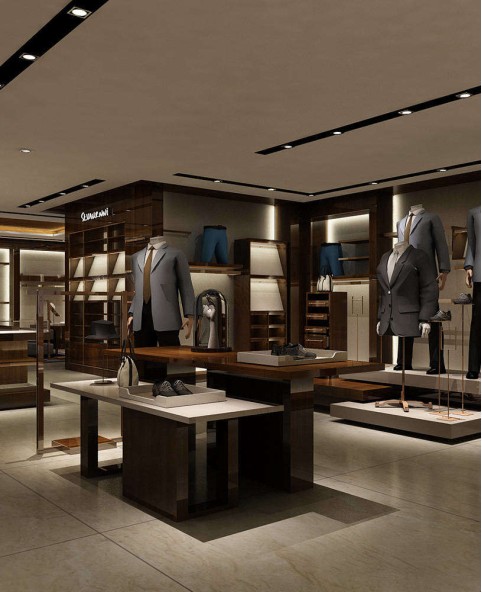 Retail Modern Retail Clothing Display Rack