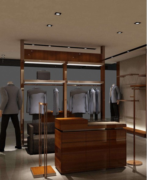 High End Retail High End Clothing Rack Display Furniture