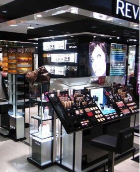 Retail Custom Display Cosmetic Kiosk Design