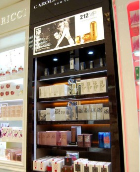 High End Custom Makeup Stand Cosmetic Display