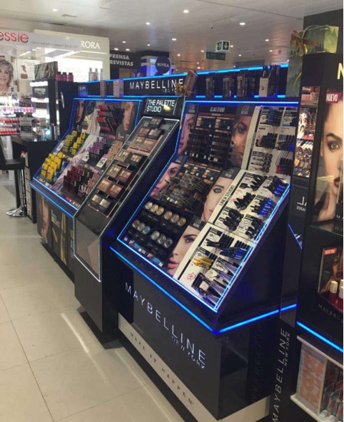 High End Cosmetic Counter Display Stand