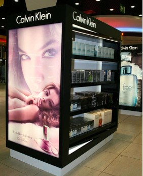 High End Custom Makeup Cosmetic Store Display