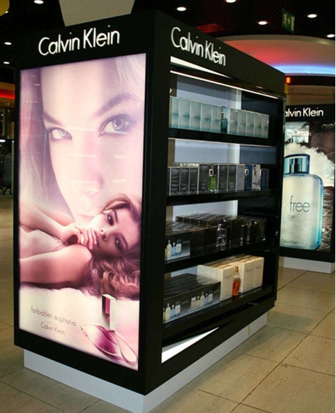 High End Custom Makeup Cosmetic Store Display