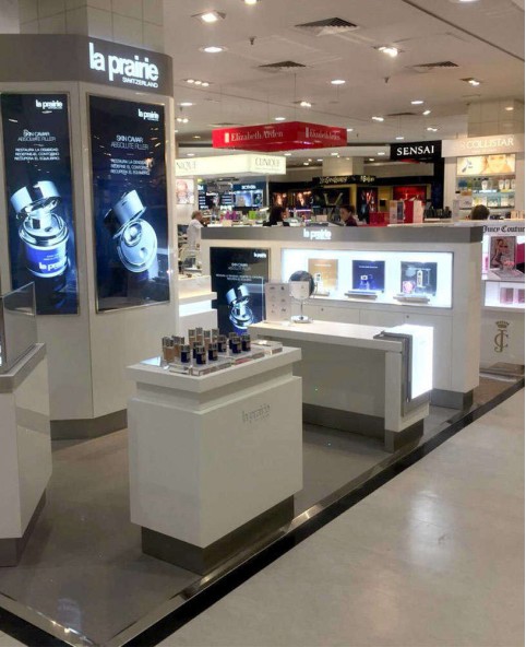 Retail Modern Cosmetic Display Stand