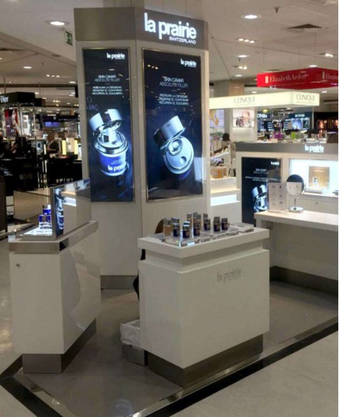 Retail Modern Cosmetic Display Stand