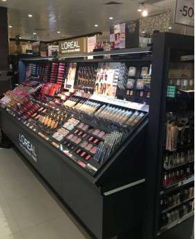 High End Cosmetic Counter Display Stand