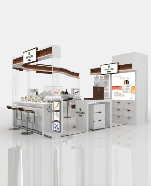 Retail Custom Cosmetic Mall Kiosk Ideas