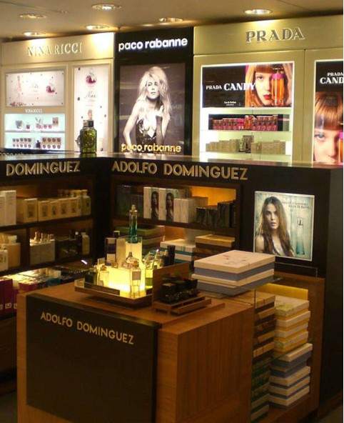 Retail Custom Cosmetic Shop Furniture Design