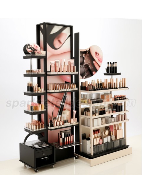 Luxury Makeup Display Shelf For Sale Luxury Makeup Display Shelf For Sale