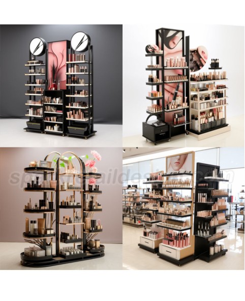 Luxury Makeup Display Shelf For Sale Luxury Makeup Display Shelf For Sale