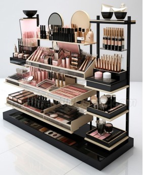 Luxury New Cosmetic Display Shelf For Sale