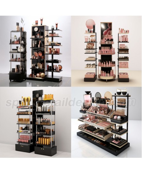 Luxury New Cosmetic Display Shelf For Sale Luxury New Cosmetic Display Shelf For Sale