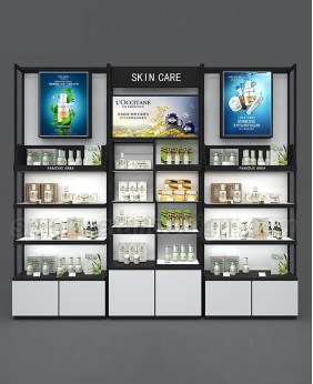 New Retail Cosmetic Store Display Shelf For Sale