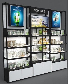 New Retail Cosmetic Store Display Shelf For Sale