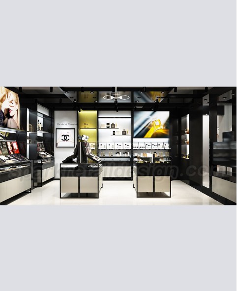 New Custom  Cosmetic Display Stand Showcase