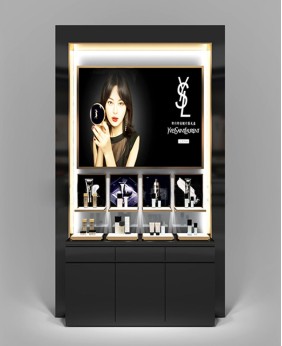 New Black  Wall Makeup Display Showcase