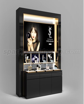 New Black  Wall Makeup Display Showcase