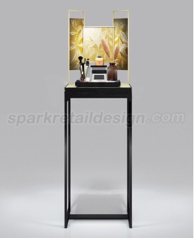 High End Black Makeup Display Stand