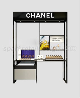 High End Black Perfume Display Stand