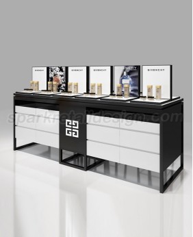 Luxury New Makeup Display Showcase Stand