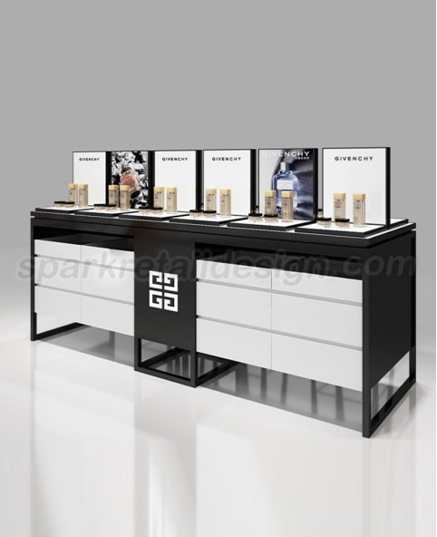 Luxury New Makeup Display Showcase Stand