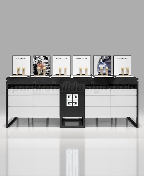 Luxury New Makeup Display Showcase Stand