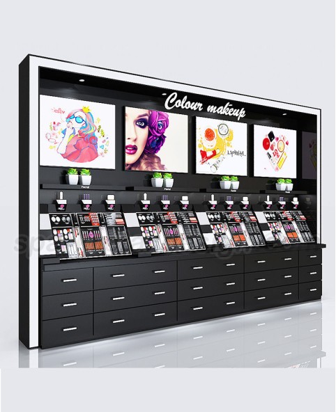 Luxury New Wall Mounted Cosmetic Display Cabinet Luxury New Wall Mounted Cosmetic Display Cabinet