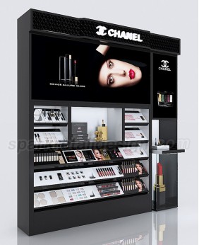 High End Luxury Wall Makeup Products Display Showcase