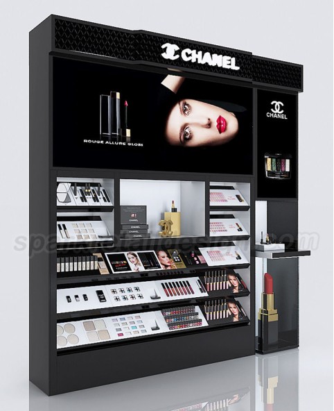High End Luxury Wall Makeup Products Display Showcase High End Luxury Wall Makeup Products Display Showcase