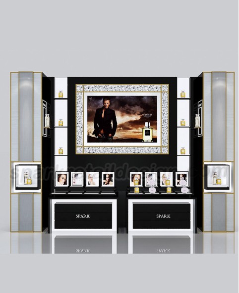 High End Wall Mounted Perfume Display Showcase High End Wall Mounted Perfume Display Showcase
