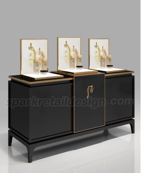 High End Luxury  Perfume Display Showcase Stand