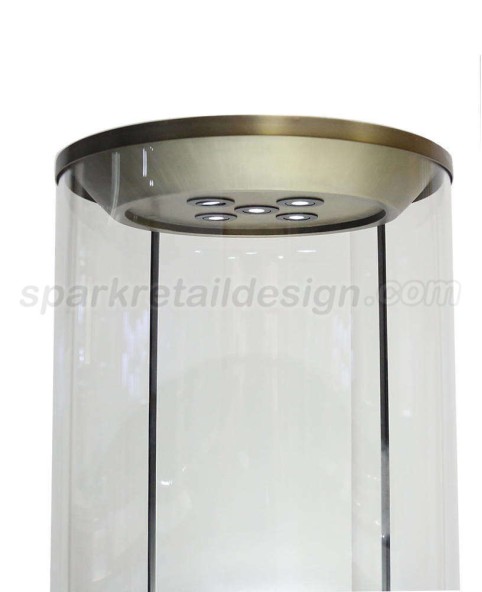 High End Luxury Portable Custom Jewellery Shop Display Showcases