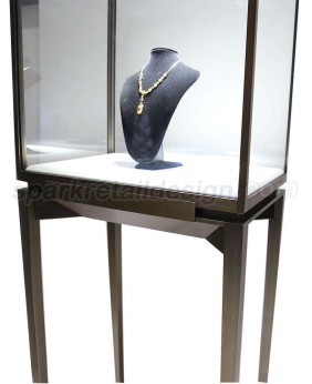 High End Luxury Portable Custom Jewelry  Display Cases For Retail Stores