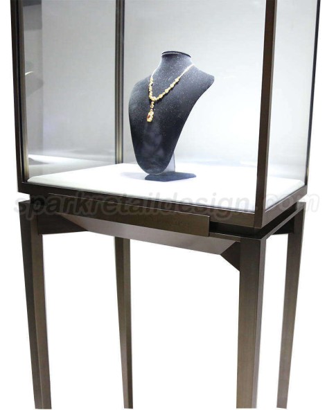 High End Luxury Portable Custom Jewelry  Display Cases For Retail Stores High End Luxury Portable Custom Jewelry  Display Cases For Retail Stores