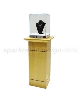 High End Luxury Custom Jewelry  Pedestal Display Showcases