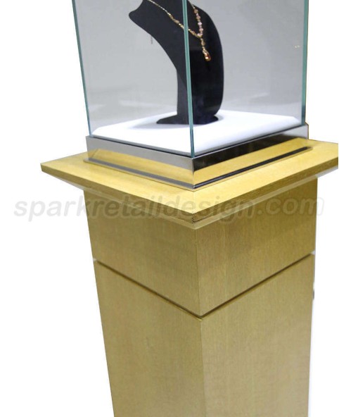 High End Luxury Custom Jewelry  Pedestal Display Showcases High End Luxury Custom Jewelry  Pedestal Display Showcases