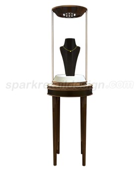 High End Luxury Portable Custom Jewellery Shop Display Showcases