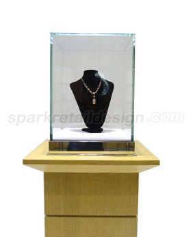 High End Luxury Custom Jewelry  Pedestal Display Showcases