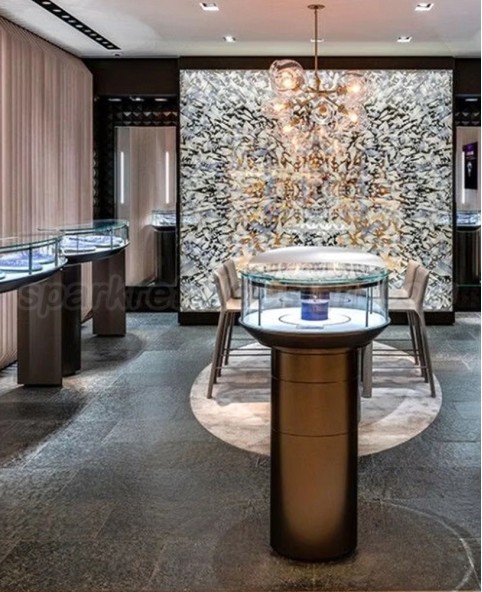 Luxury High End Custom Watch Display Showcase