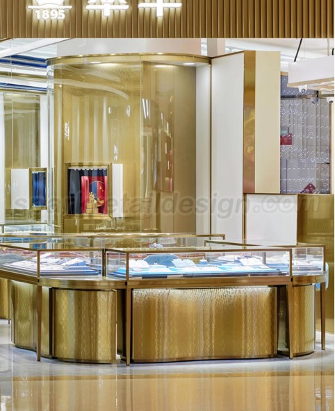 Luxury New Custom Jewelry Display Counter Showcase