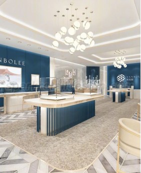 Luxury New  Jewelry Shop Interior Design